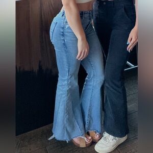 American Eagle Light Wash Bell Bottom Flare Jeans